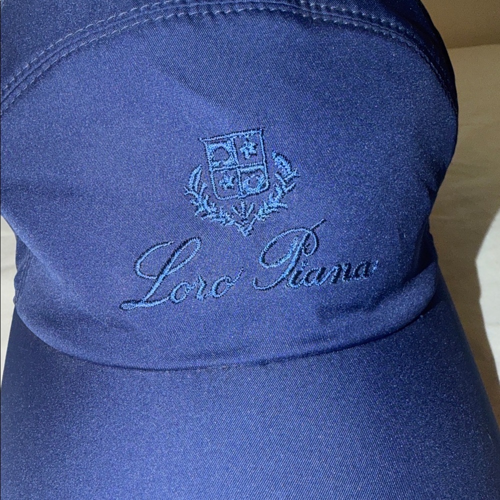 Loro Piana Classic Dark Blue Baseball Cap